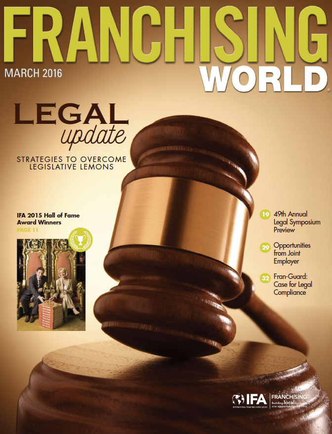 Franchising World March 2016 Digital Edition