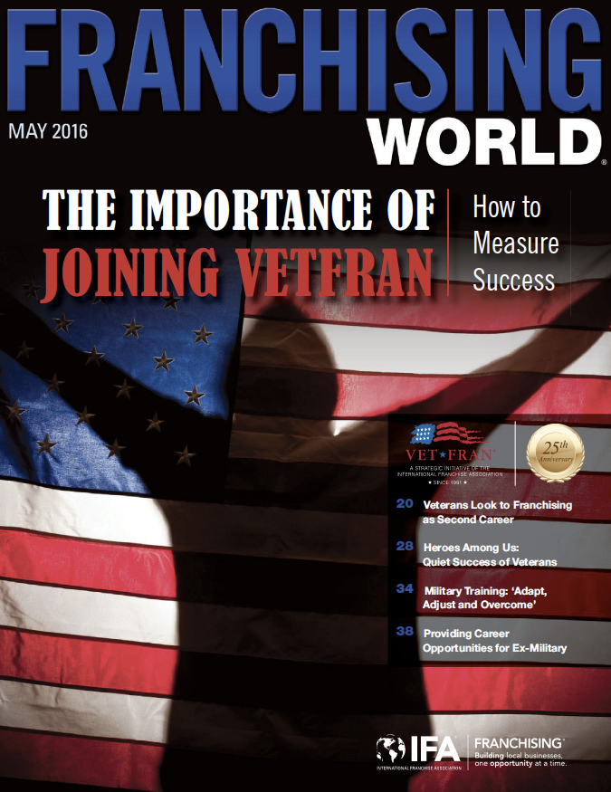 Franchising World May 2016 Digital Edition