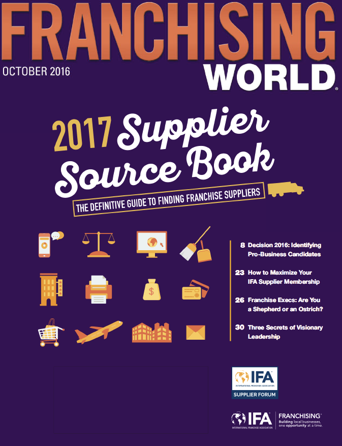 Franchising World October 2016 Digital Edition