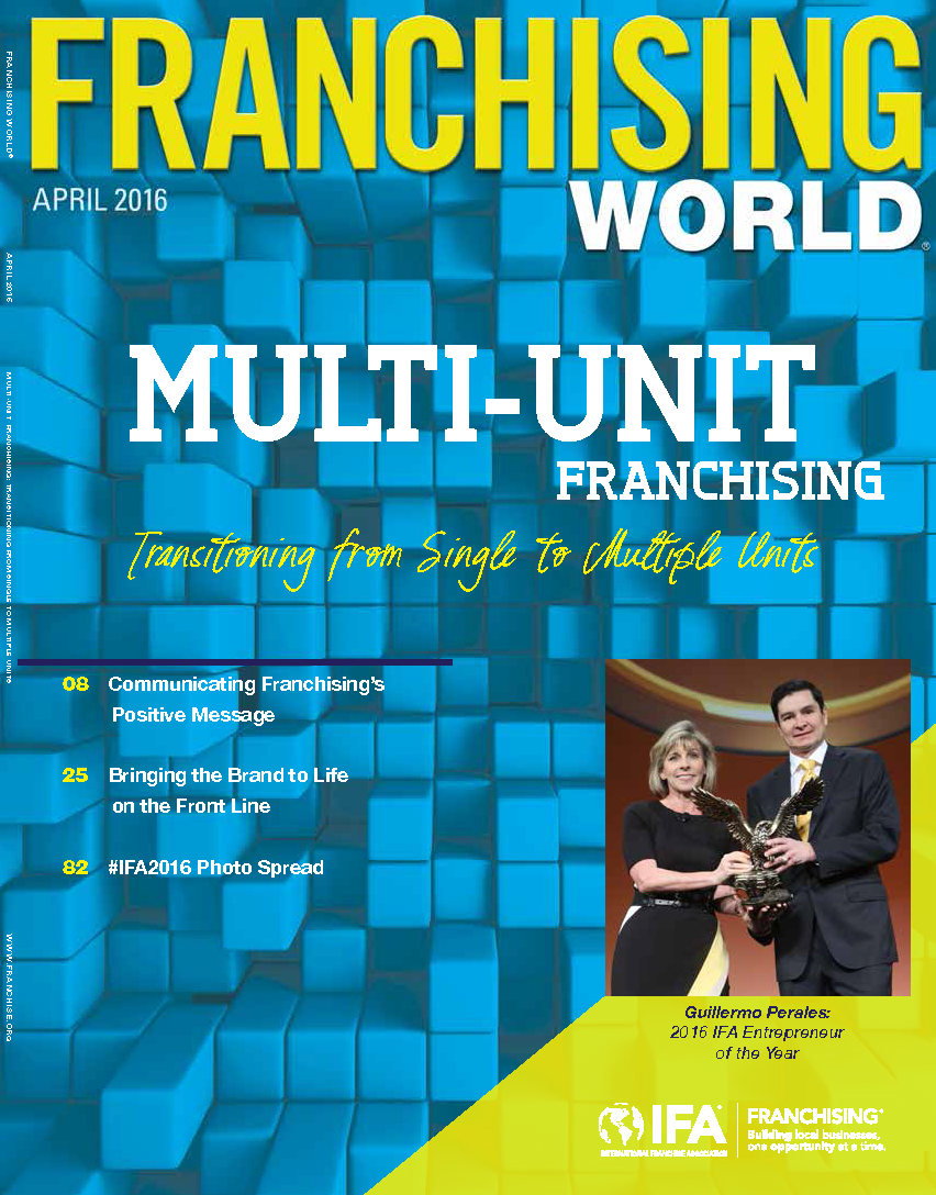 Franchising World April 2016 Digital Edition