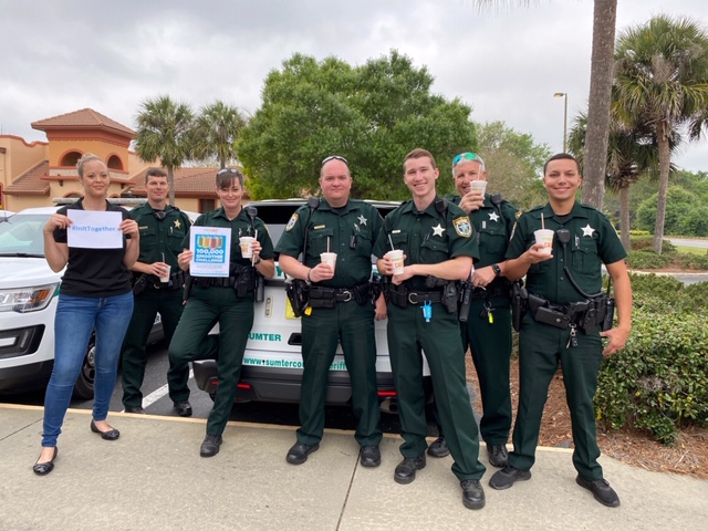 wildwood Florida officers tropical smoothie cafe