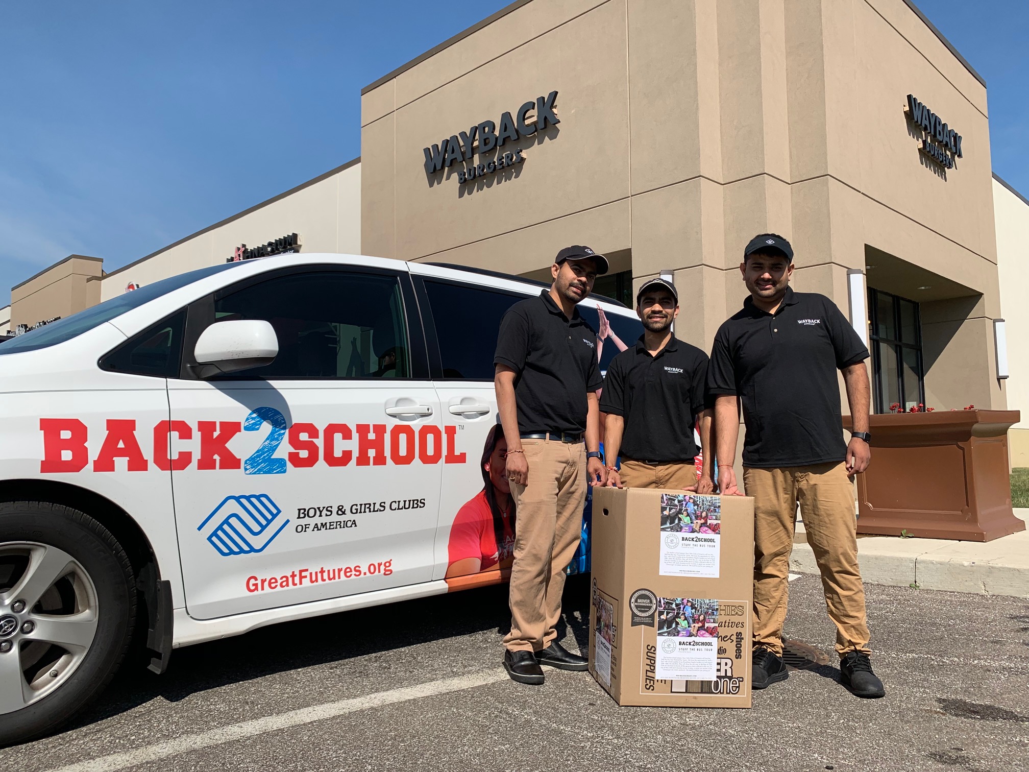 wayback burgers boys and girls club of America