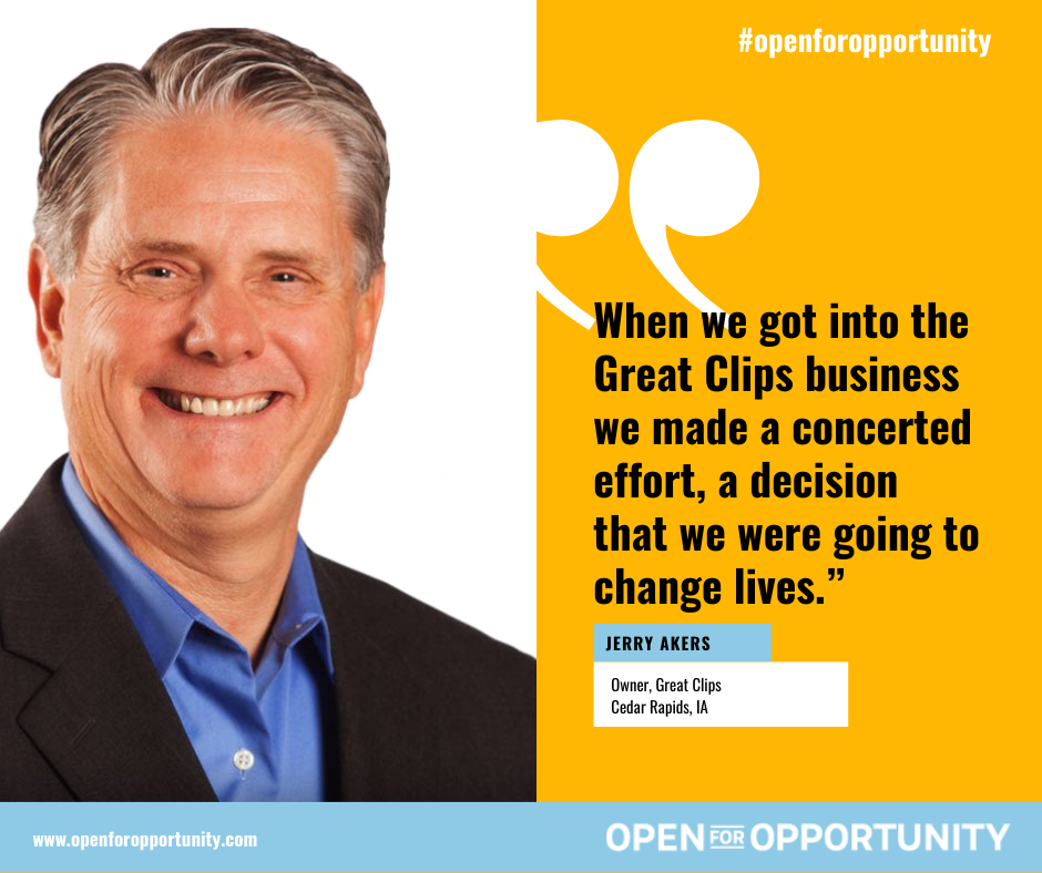 IFA Open for Opportunity - Jerry Akers, Great Clips